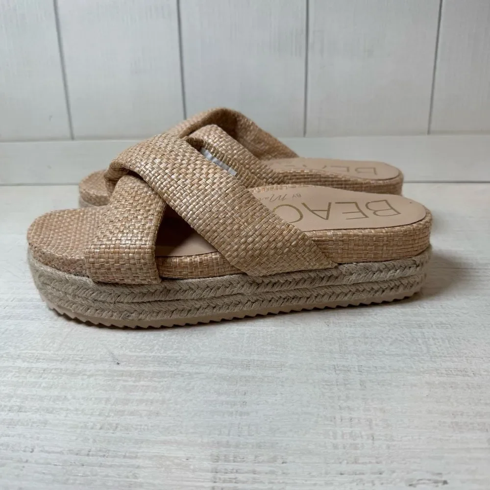 Beach by Matisse Hali Platform Sandals Size 9
